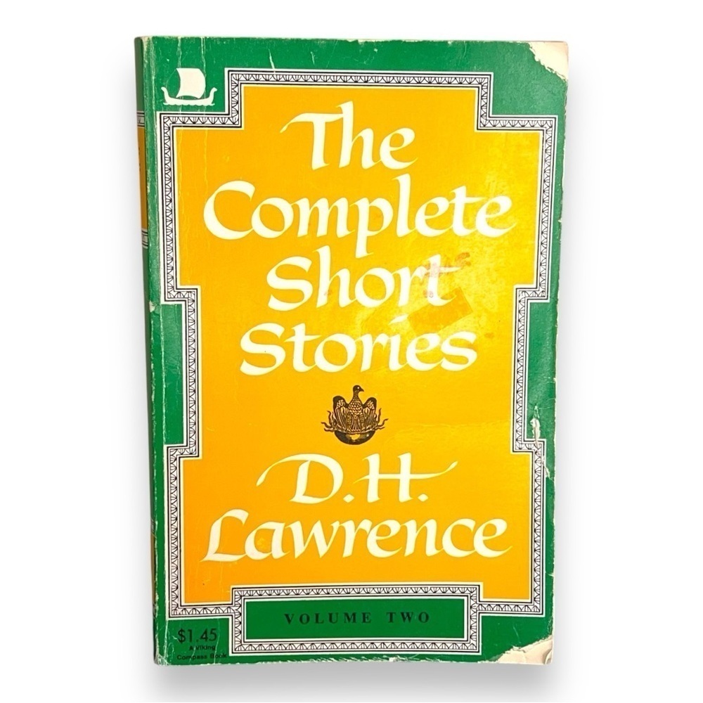 Vintage The Complete Short Stories by D.H. Lawrence - Volume Two, 1961 edition